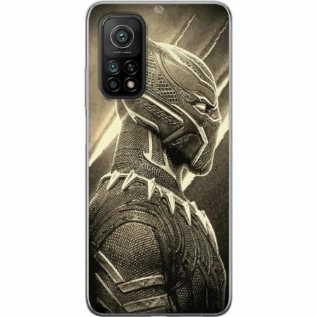 Xiaomi Mi 10t Pro 5g Genomskinligt Skal Wakanda Forever : Blac