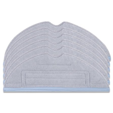 6 stk. tilbehør til vådservietter, kompatibel med Roborock S7 Plus S7+ S7 MaxV Plus S7 MaxV Ultra vaskemoppe