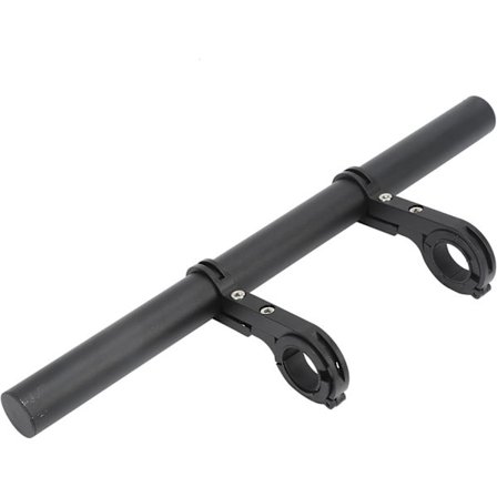30 cm pyörän ohjaustangon jatke, alumiininen pyörän ohjaustangon jatke, jatkepyörän asennusteline LED-valolle, GPS:lle, nopeusmittarille, puhelimelle