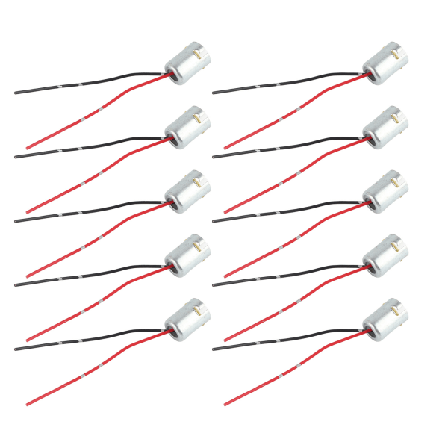 10 STK 1156 pæresokler LED-blinklysholder med 3,5 tommers sele DC 12V fleksibel