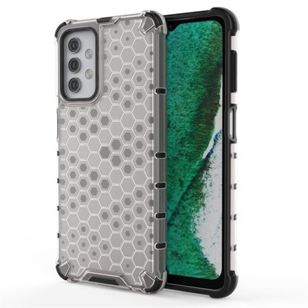 Honeycomb Asia panssari kansi TPU puskuri Samsung Galaxy A32 5G läpinäkyvä