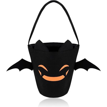 Halloween Trick or Treat-poser, Flagermus Slikspand Genanvendelige Lærreds Tasker, til Børns Halloweenfester