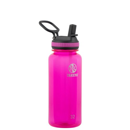 Takeya Tritan Straw Bottle 950 ml flasks Pink 950 ml