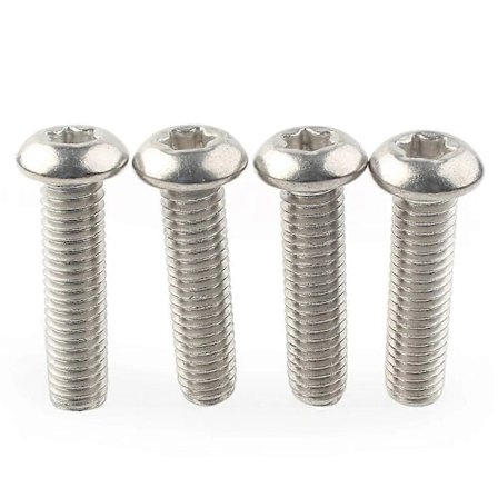 4 stk./sett Motorsykkel Trippel Klemme Åk Bolt Skrue Sett Trippel Tre Klemme Bolter For Harley Davidson Touring Dyna