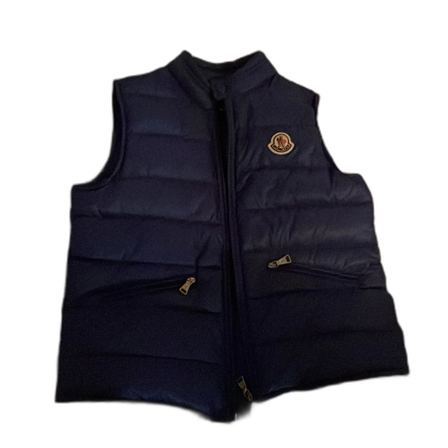 Blå dunväst från Moncler