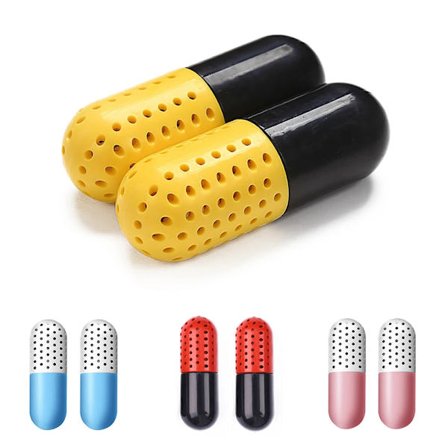 Deodorantkapsel Fuktabsorbent & Antibakteriell Luktborttagare