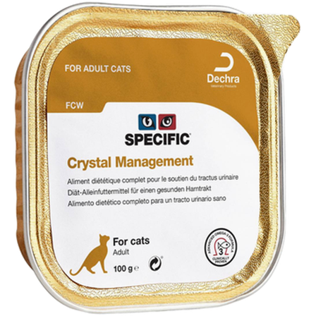Specific - Cats FCW Crystal Management 100 g x 7 stk. - Katt - Kattefôr & kattemat - Veterinærfôr for katt - ZOO.no