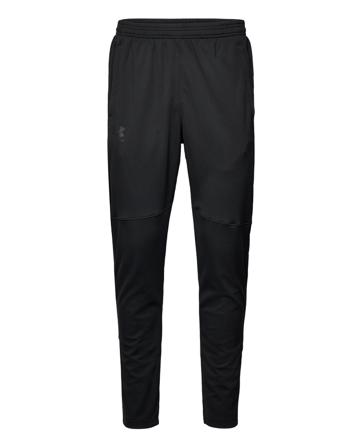 Ua Pique Track Pant Joggebukser Pysjbukser Svart Under Armour