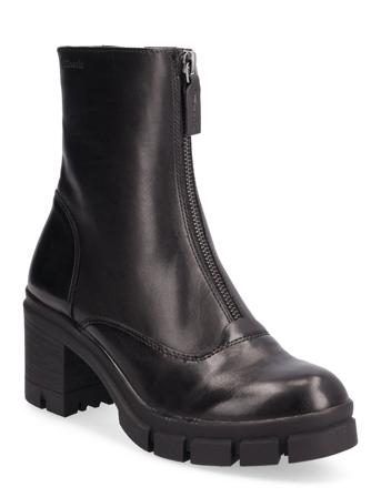 Woms Boots Shoes Boots Ankle Boots Ankle Boot - Heel Sort Tamaris