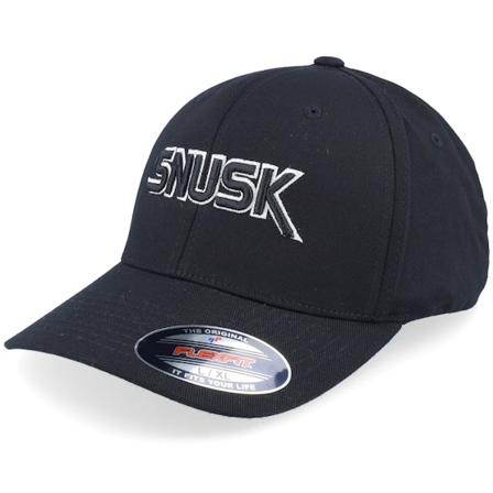 Iconic - Noir flexfit Casquette - Snusk 3d Black Logo Black Flexfit @ Hatstore