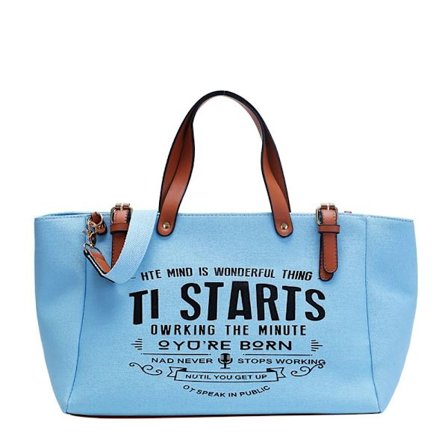 Crossbody Bag Canvas Bag BLÅ