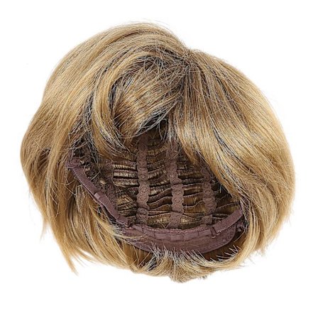 Lyhyet hiusperuukit naisille, muodikkaat hiusperuukit naisille, tekohiukset juhliin, cosplayhin, kulta 25 cm (SS153)