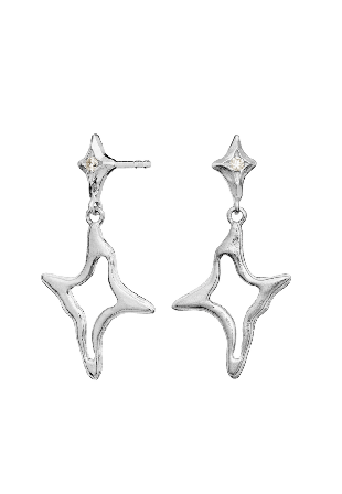 Maanesten Roxy Earrings Örhängen Dam Silver ONESIZE