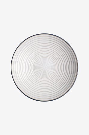 Denby - Kulho Studio Grey, uurrettu, halkaisija 31 cm - Harmaa - Tarjoilu- & salaattikulhot - - Homeroom