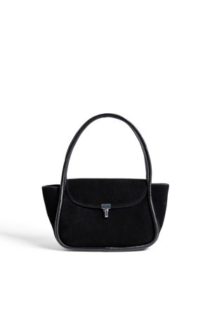 NA-KD - Håndveske i semsket skinn med omslag - Vesker - Svart - One Size