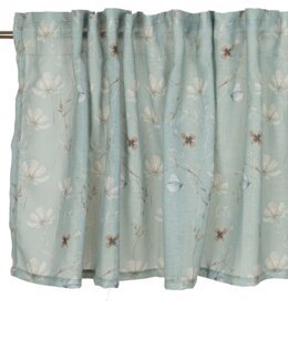 Multibåndskappe Penny med trykt blomstermotiv Grønn