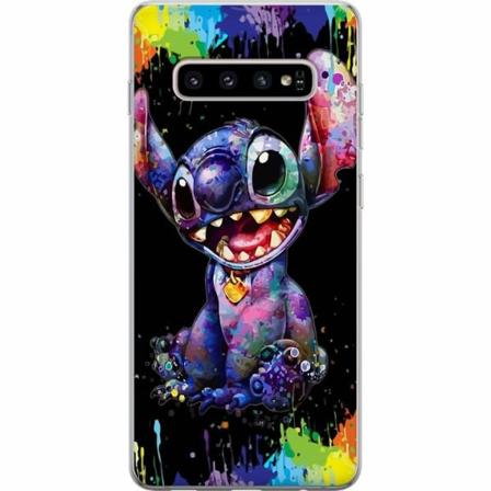 Samsung Galaxy S10+ Genomskinligt Skal Lilo And Stitch