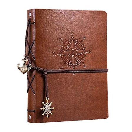 Scrapbook Album, DIY Vintage Scrapbog med Selvklæbende Sider til Bryllupsgæstebog (Stil 1 Brun)