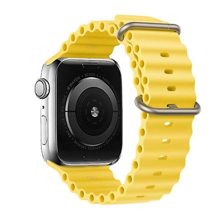 Rem til Apple Watch Ultra Band 49mm 44mm 40mm 45mm 41mm 42mm 45 Mm Urrem Silikone Armbånd Iwatch Series 7 8 4 5 6 3 Se