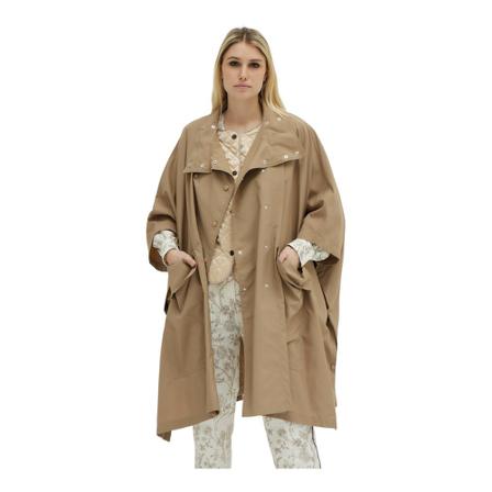 Erika Cavallini - Trenchcoats - Beige - Dam - Storlek: One Size, Dam, Storlek: ONE SIZE