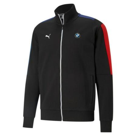 Puma, BMW M Motorsport T7 Zip Through Zwart, Heren, Maat:XS