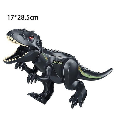 DB Dinosaurie Figurer, Indominus T Rex Block, Stora Dinosaurie Block, Barnkalas