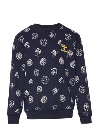 Hmlbiology Sweatshirt Navy Hummel