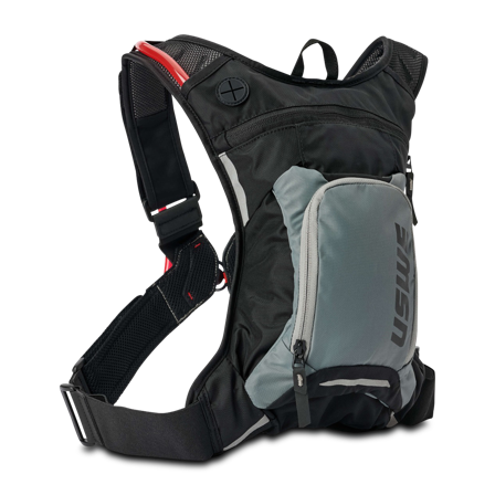 Hydratační Sada USWE Moto Hydro XTR Dirt Biking Černá