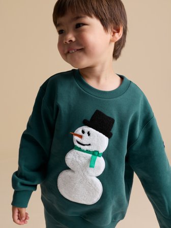 Polarn O. Pyret - Sweatshirt - 98 - Childrenswear - green