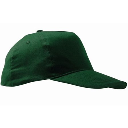 SOLS Unisex Sunny 5 Panel Baseball Cap ONE Flaskegrön