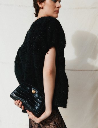 Liffner Pushlock Clutch - Black - ONE SIZE