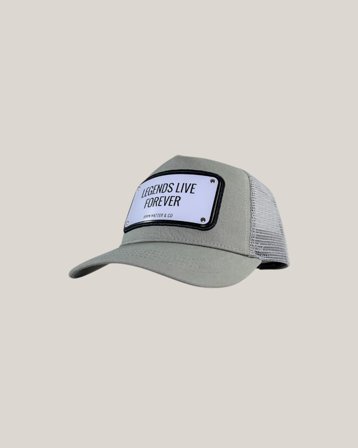 John Hatter LEGENDS LIVE FOREVER Grå Kepsar Kille - Kids Brand Store