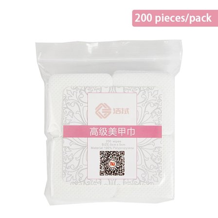 180/360 st Magiska luddfria bomullspads för borttagning av nagellack UV Gel Rengöring Papperspad Nagellack Konst Rengöring Manikyrverktyg