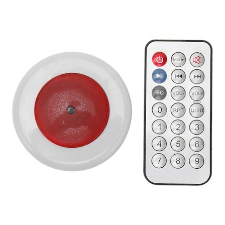 Trådløs Fjernstyret Prutte Lydmaskine Sjov Interaktiv Lomme Størrelse Fjernbetjent Pruttemaskine til Fest Hvid