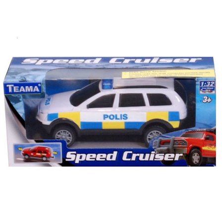 Pillback Polisbil . Fr 3år+