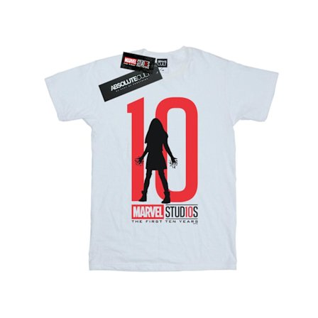 Marvel Studios Herr 10 år Scarlet Witch T-shirt M Vit
