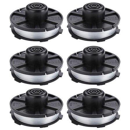 6 stk. Spoletråd for Makita gressklipper 196146-9 / 195858-1 Erstatningsdel DCQW