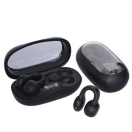 Smertefri bruk Øreklips Trådløs Bluetooth 3.0 Headset, Vanntett Sport Stereo Ørekrok Ørepropper, Støydempende Håndfri Trådløse Hodetelefoner Med Le