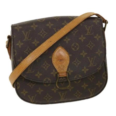 Louis Vuitton Vintage, Pre-owned Canvas louis-vuitton-bags Bruin, Dames, Maat:ONE Size