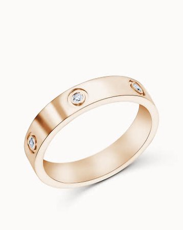 Eternity Ring Molly 18K Rose Gold - Engagement Rings & Wedding Rings from Vanbruun