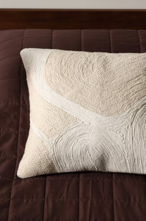 Jotex - 50x50 Cm Putetrekk Lys beige - MOLN - Kjøp Pynteputer & trekk hos Jotex