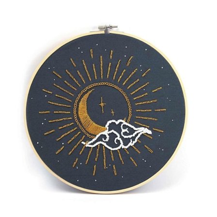 Kit för dekorativ himmelsbroderi