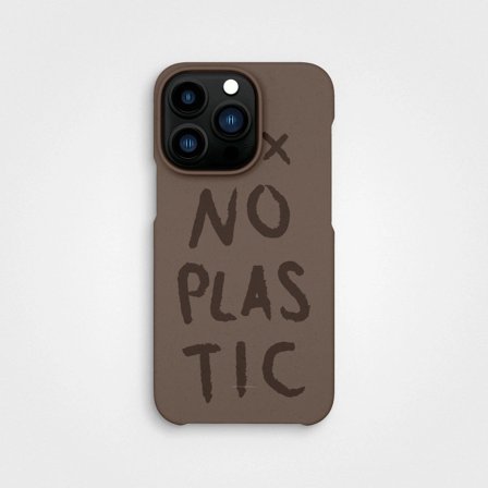 Plastic Free Phone Case Earth Brown No plastic | agood company, iPhone 13 Pro