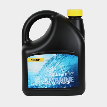 Shampoo náutico com cera Mirka Polarshine Marine Boat Wash, 3 litros