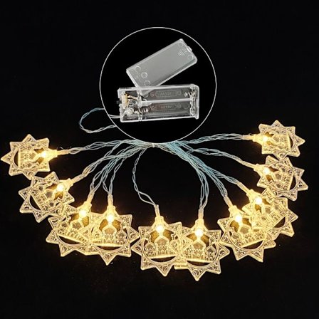 2m 10LED LED String Light Ramadan Lantern WARM WHITE 2M
