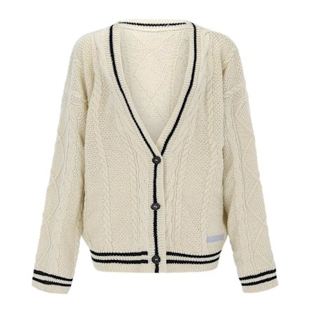 Taylor Swift Cardigan - Strikket Koselig Cardigan, Lett Avslappet Høst Cardigan Genser Svart aprikos