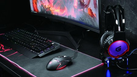 CONCEPTRONIC DJEBBEL 8 - mus - USB - svart, sølv