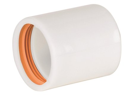 Faluplast 2910385 Reduksjon 32 x 40 mm, 2-muffe, Innendørsavløp