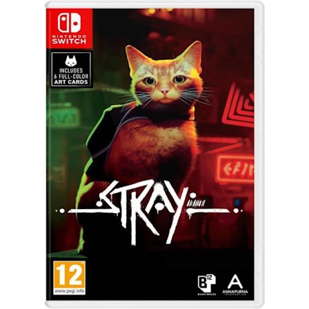 Videopeli - Stray - Nintendo Switch - Seikkailu - Tuo - Pelaa ranskaksi