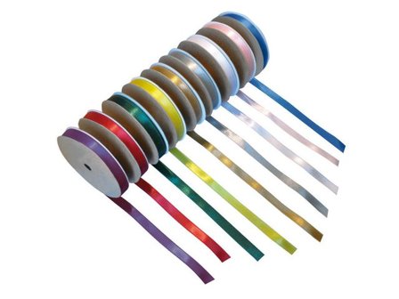 PLAYBOX Satinband 10mmx30m gul - Lyreco - Skola och förskola - Hobbymaterial - Band
